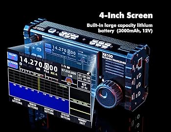 ZONGHUAN XIEさま用 Amazon.com: [with GY03 Speaker] Xiegu X6100 HF Transceiver